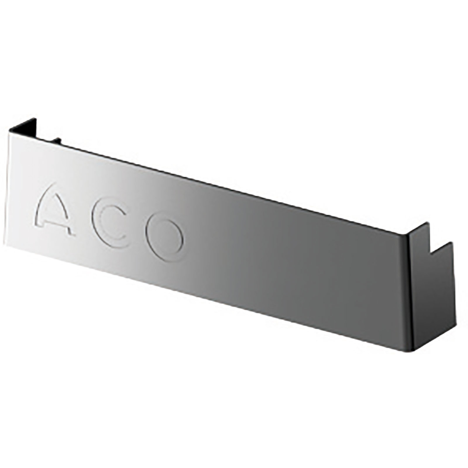 Paroi frontale pour hauteur fixe ACO Profiline pour drainage de façade type 2.0, 30 mm, 155 mm,Acier inox