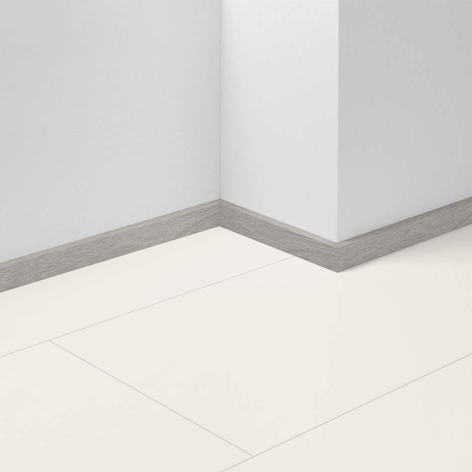 Parador Dekor-Sockelleiste Eiche D108 SL 3/18 hellgrau Fußleisten, Parador SL 3