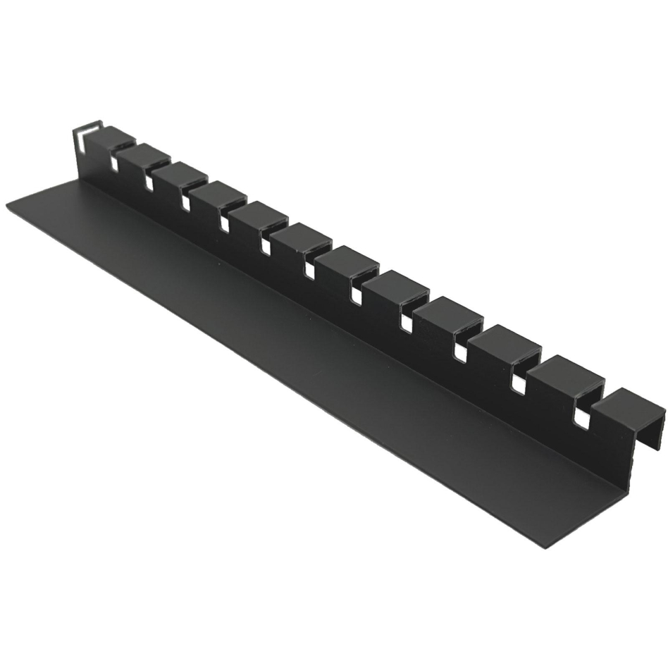 Profil de raccord de façade ferax disto dalles de pavage gris de desserte/anthracite, 19 mm