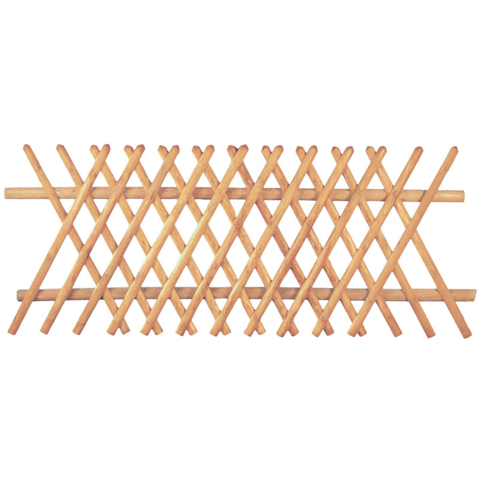 T&J Jägerzaun Holz Vorgartenzaun, 250x80 cm