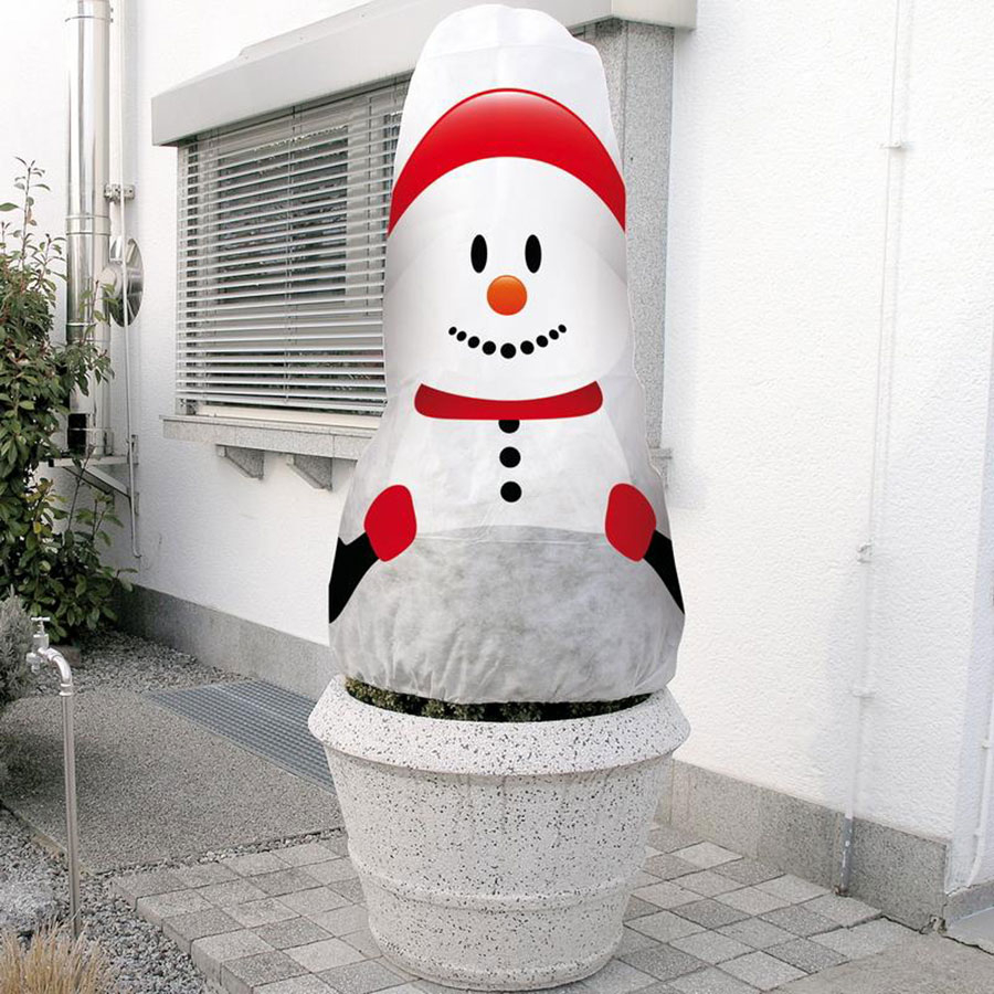 NOOR Winterschutz Vlieshaube, Schneemann
