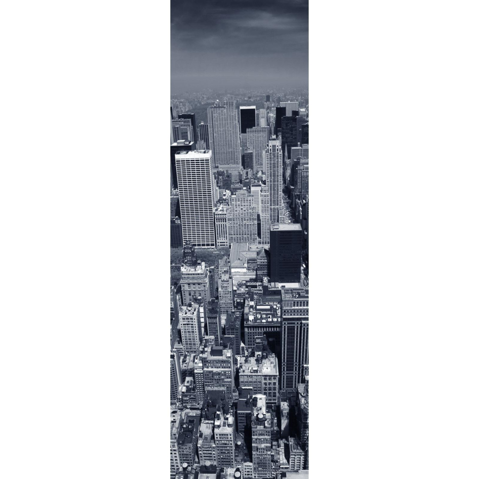 Ximax Raumheizkörper Design Heizkörper P1 Plan Print Skyline vertikal, 180x52 cm (952 W)