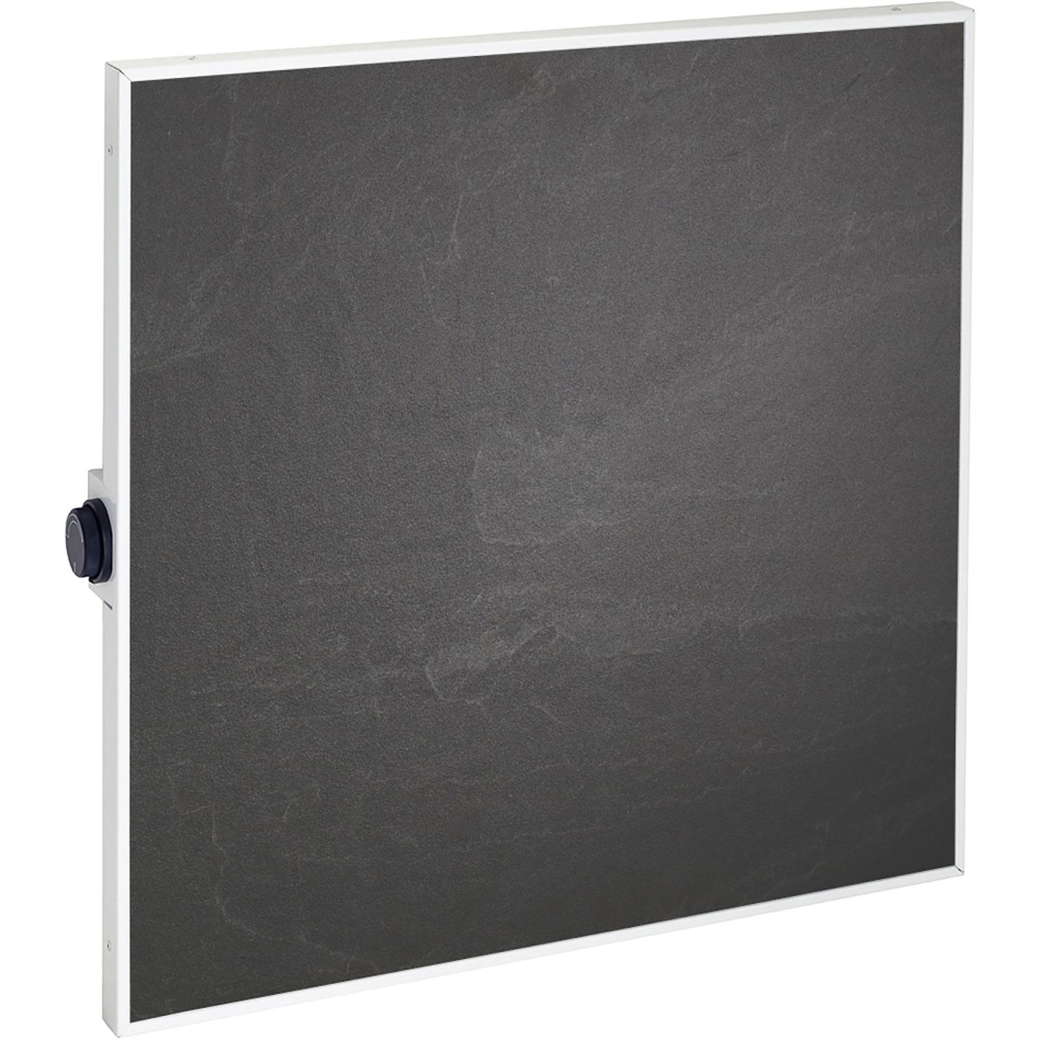 Jollytherm Infrarotheizung mit Keramikfeinsteinzeug natursteinoptik - Keramikheizkörper 400 W / 1200 W, 60x60 cm (440 W)