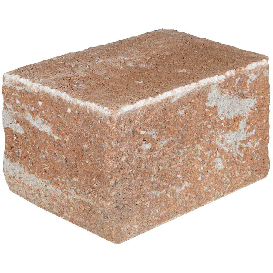 EHL Gartenmauer Mauersystem BossIntak light sandstein-gelb Mauersteine, 1/2 Anfangs-/Endstein (25x18 cm)