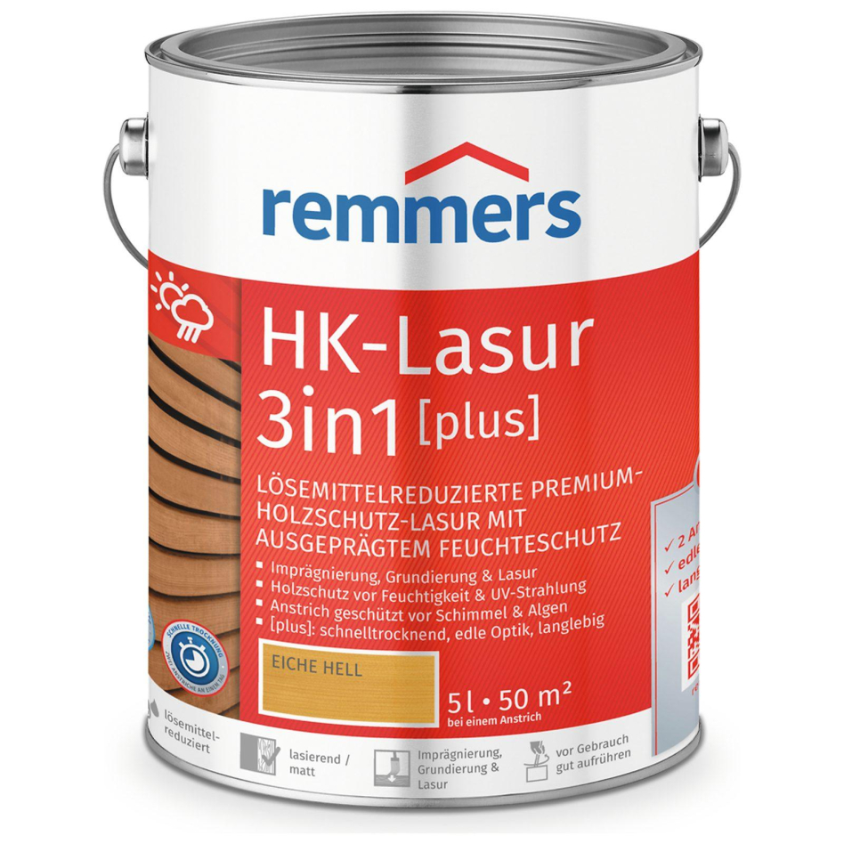 Remmers HK-Lasur 3in1 plus eiche hell RC-365, 5 l