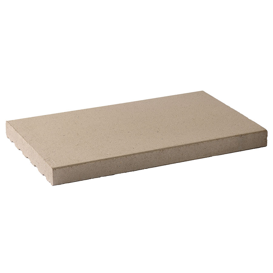 WESERWABEN Mauerabdeckung flach Naturgrau, 40 cm