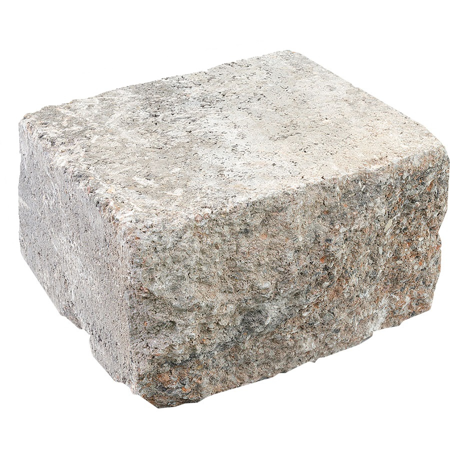 EHL Gartenmauer Mauersystem BossAntik light muschelkalk Mauersteine, Halbstein (25x18 cm)