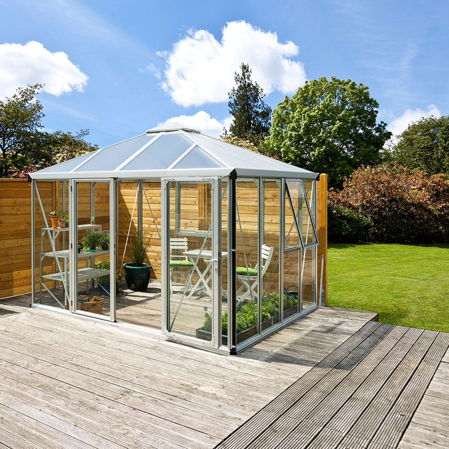 Vitavia Gewächshaus Minos - Jack Roof Tomatenhaus, Alu