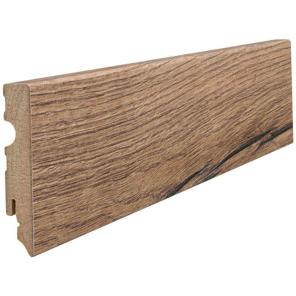 HARO Stecksockelleiste Cube Eiche Italica natur Fußleisten, 2200x15x80 mm