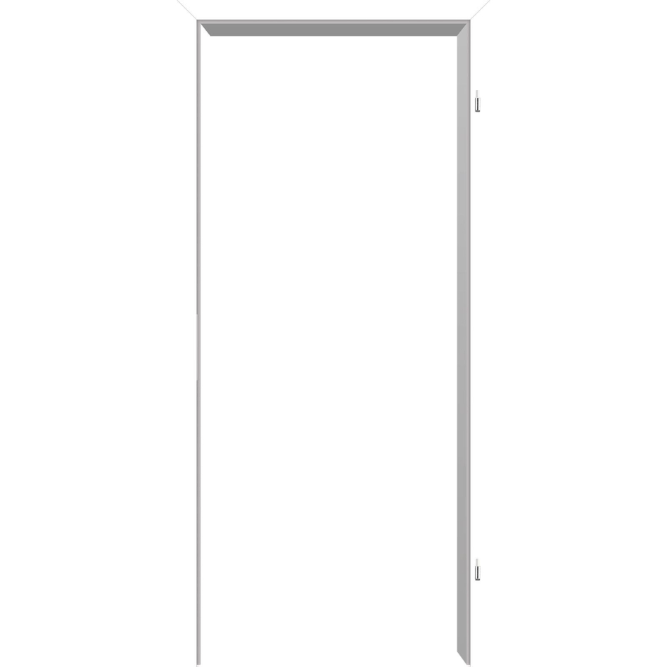 Kilsgaard Typ 4 Türzarge TopWeiß Lamikor Türrahmen, DIN Links, 610x2110 mm,80-98 mm