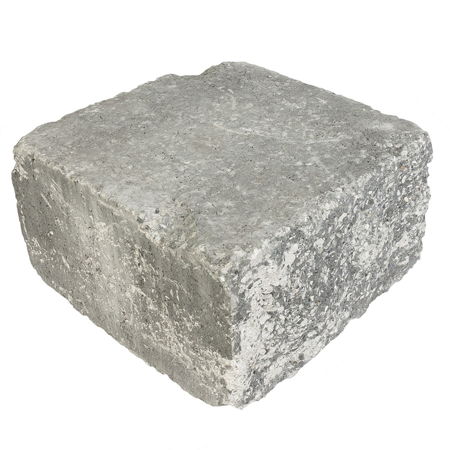 EHL Gartenmauer Mauersystem BossAntik grau-anthrazit-nuanciert Mauersteine, Halbstein (25x25 cm)