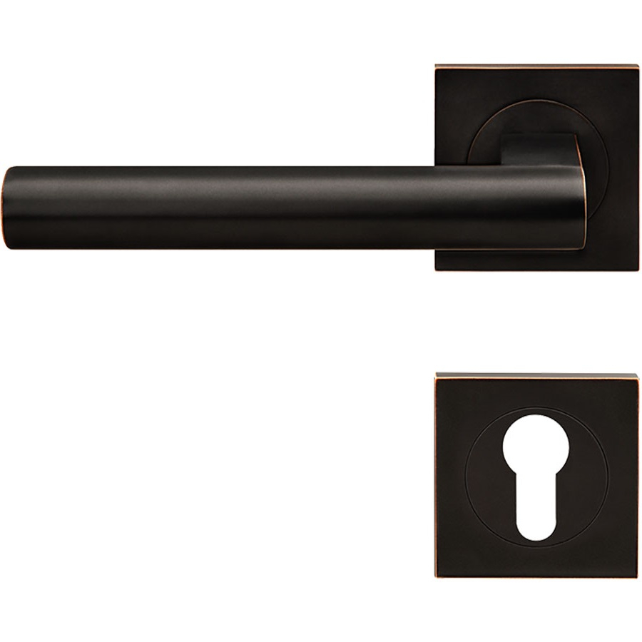 Karcher Wechselgarnitur Madeira ER45Q Antik Bronzeoptik Türklinke, DIN links