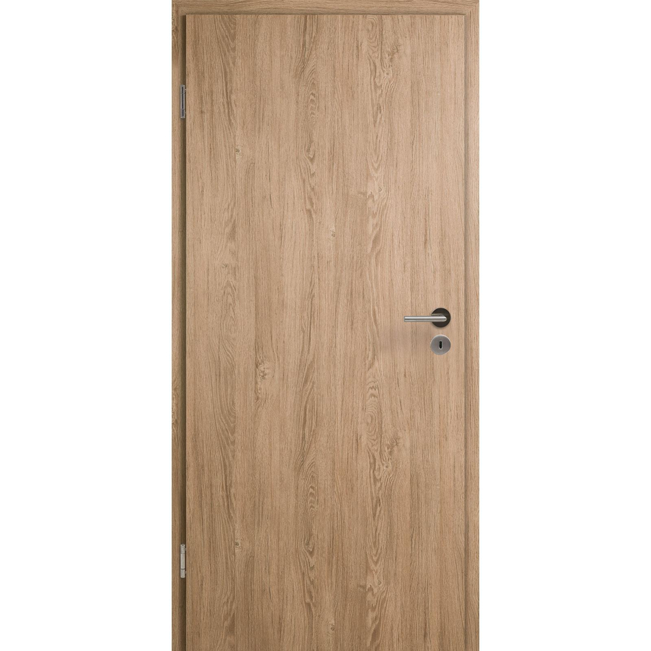 Kilsgaard Zimmertür Raucheiche Lamikor Typ 43/00 Rundkante, DIN Rechts, 985x2110 mm