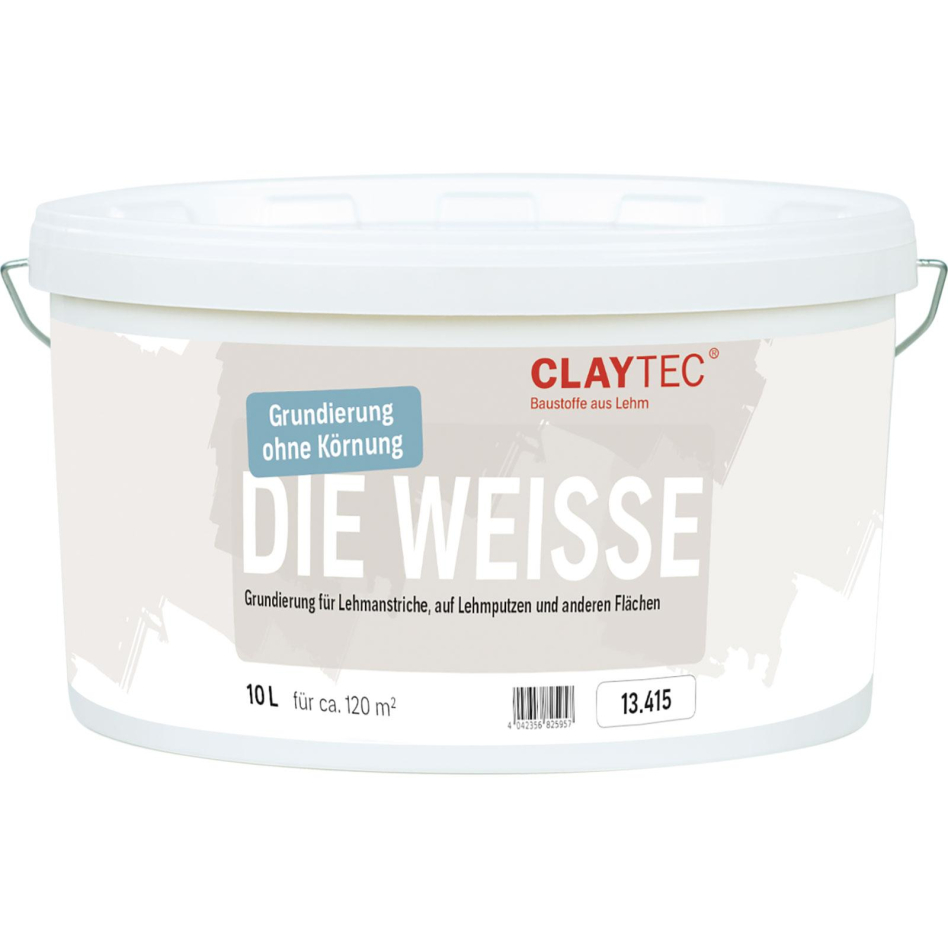 ClayTec Grundierung DIE WEISSE, 10 l