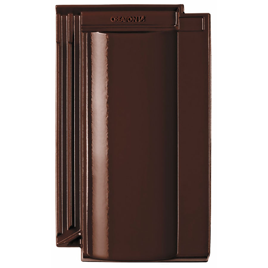 CREATON Dachziegel TERRA OPTIMA weinrot, FINESSE glasiert