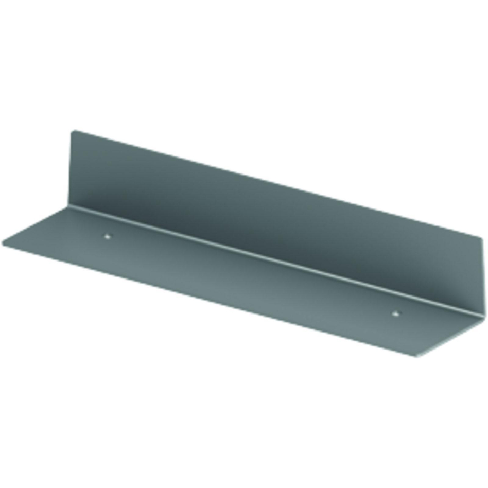 Paroi frontale ACO Profiline 2.0 pour caniveau de terrasse en bois, 155 mm, Acier zingué