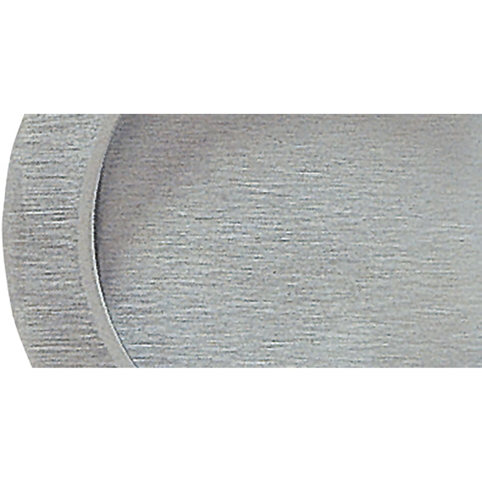 ECLISSE Griffmuschelpaar Chrom für Holzschiebetüren, matt