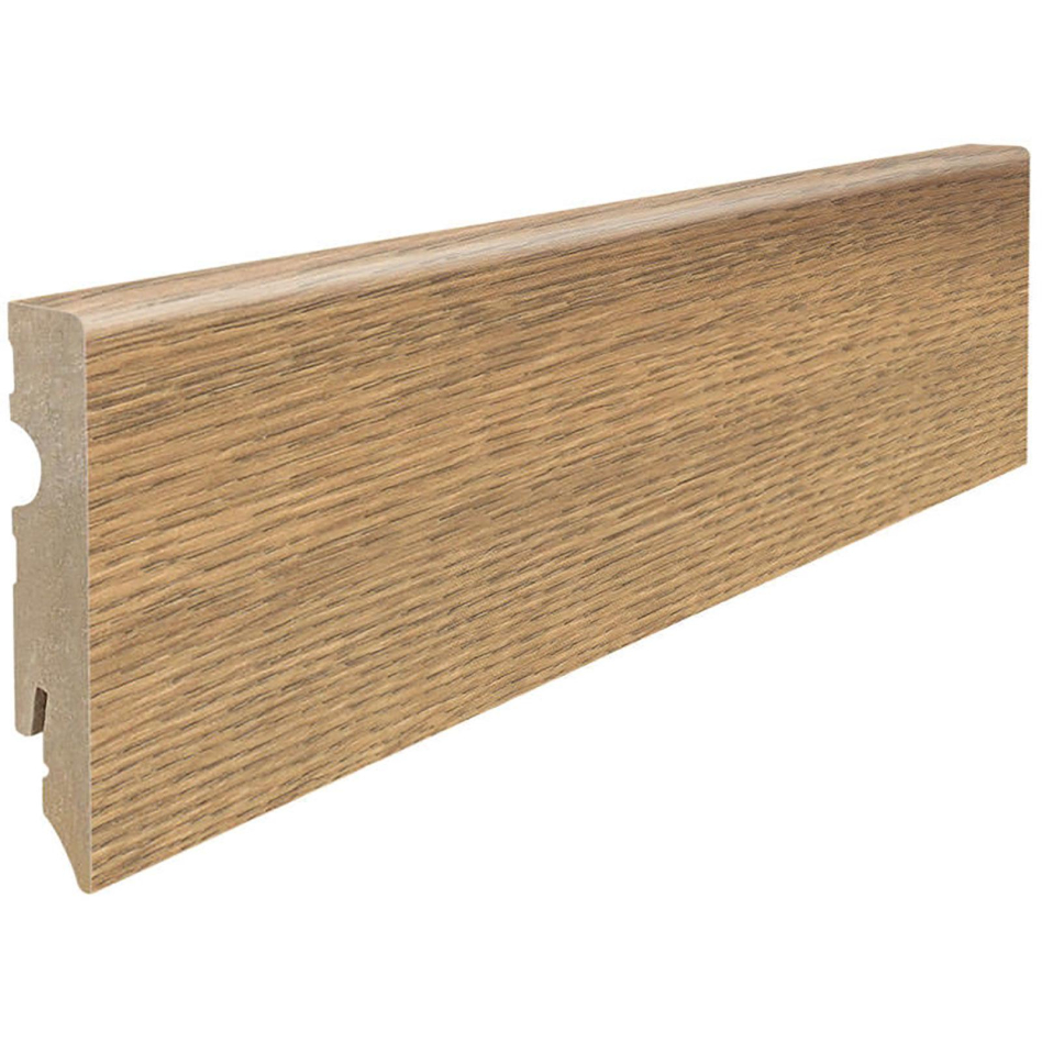 HARO Stecksockelleiste Cube Eiche Flavia natur Fußleisten, 2200x16x58 mm