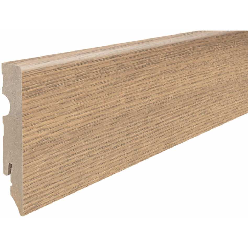 HARO Stecksockelleiste Cube Eiche Flavia natur Fußleisten, 2200x15x80 mm