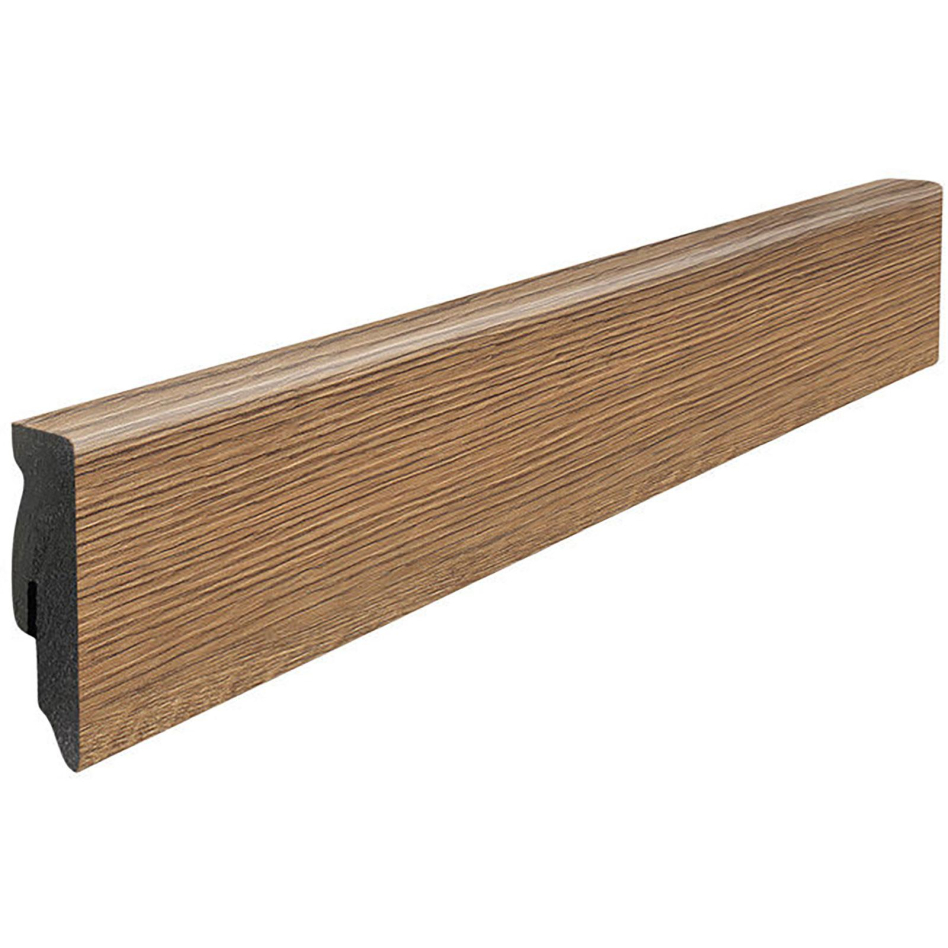 HARO Stecksockelleiste Cube Eiche Italica natur Fußleisten, 2200x16x58 mm