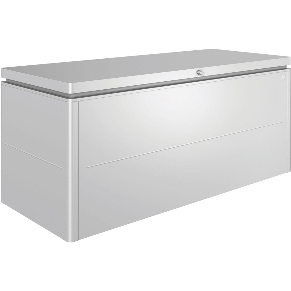 Biohort Aufbewahrungsbox LoungeBox silber-metallic, 200 (200x90x85 cm)