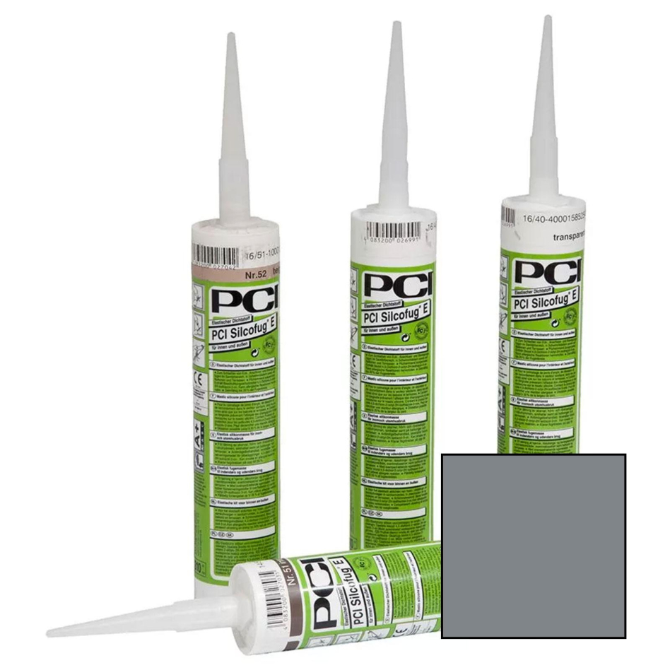 PCI Silcofug E Mastic d'étanchéité élastique, 310 ml, Basalte (No. 19), 12 pièce(s)