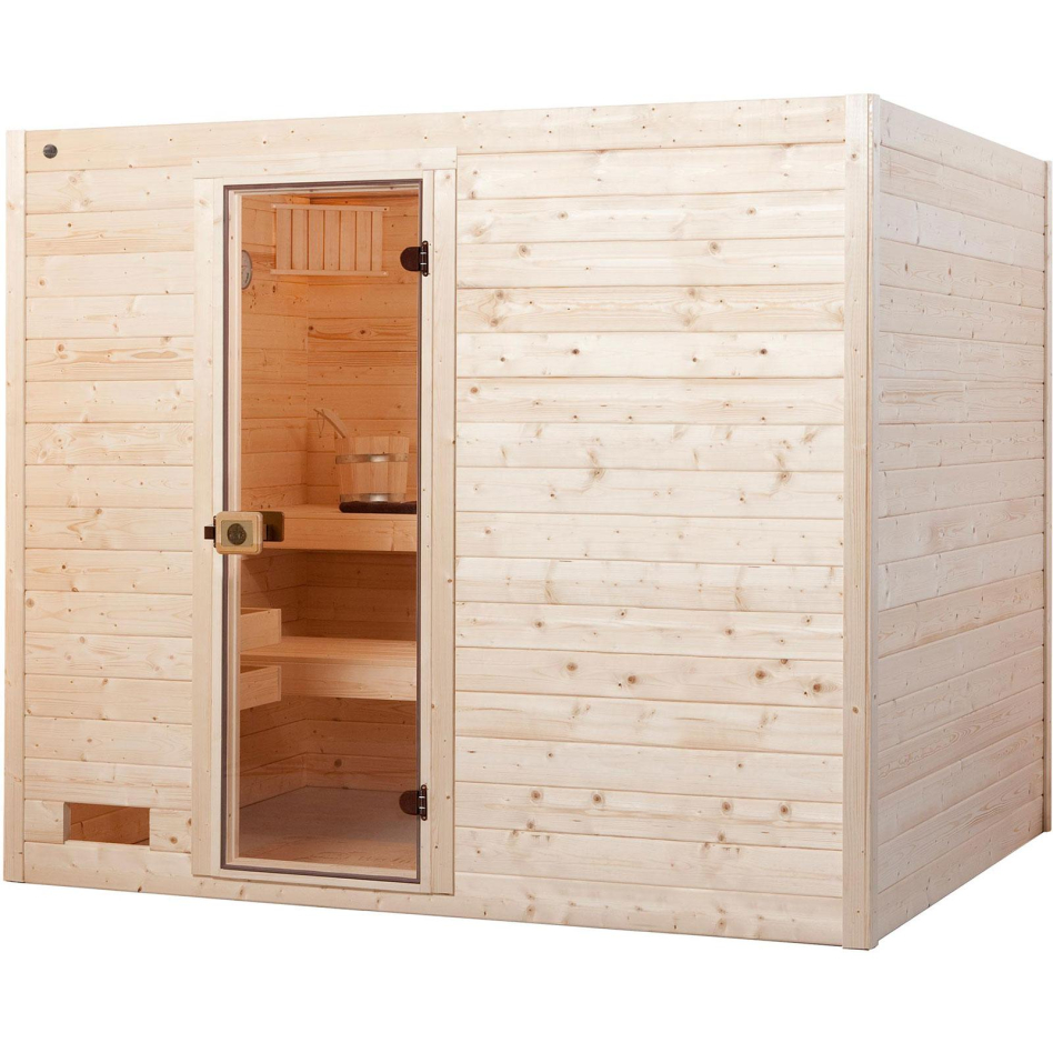 weka Sauna "Valida" Set, 9 kW-Ofen mit integrierter Steuerung