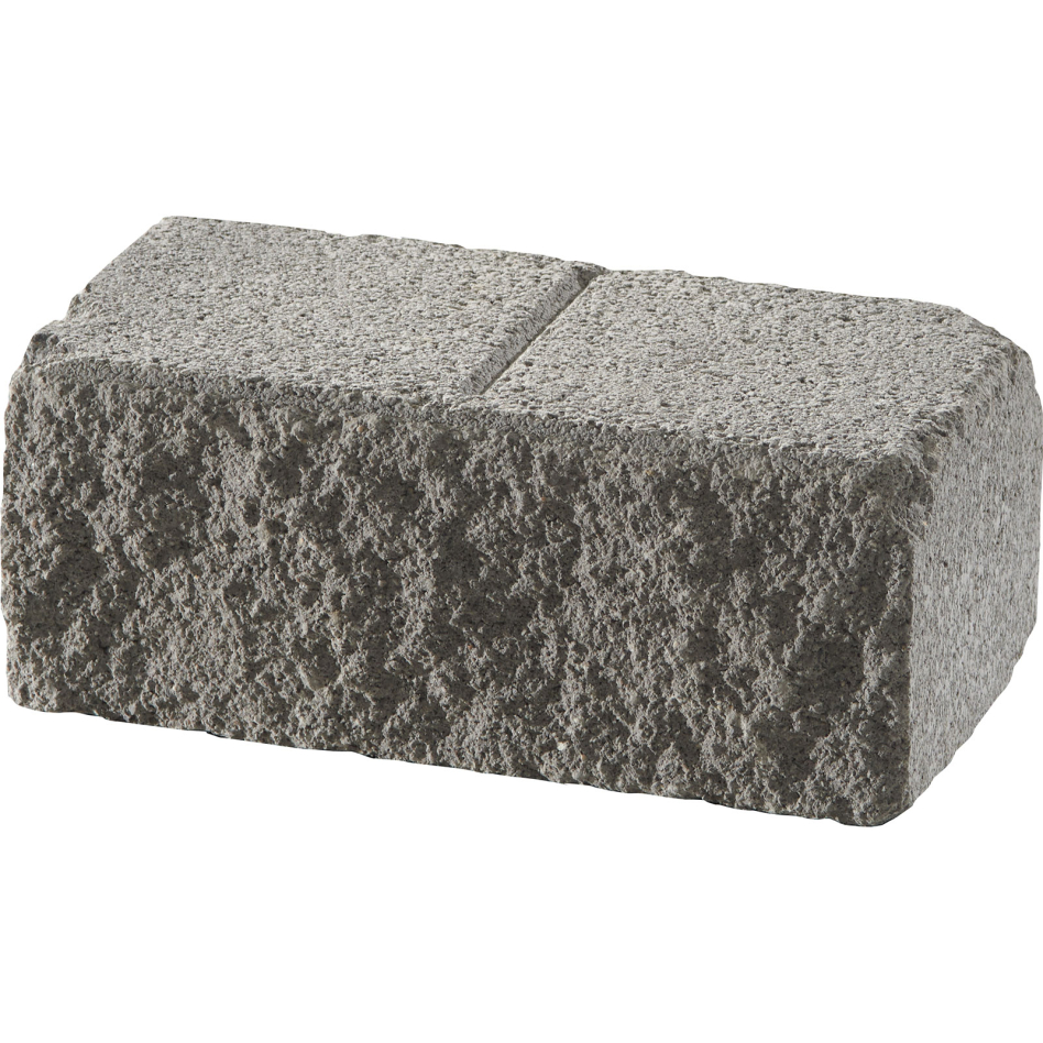 KANN Gartenmauer Vermont Kompakt grau Mauersteine, Grundelement (30x15 cm)