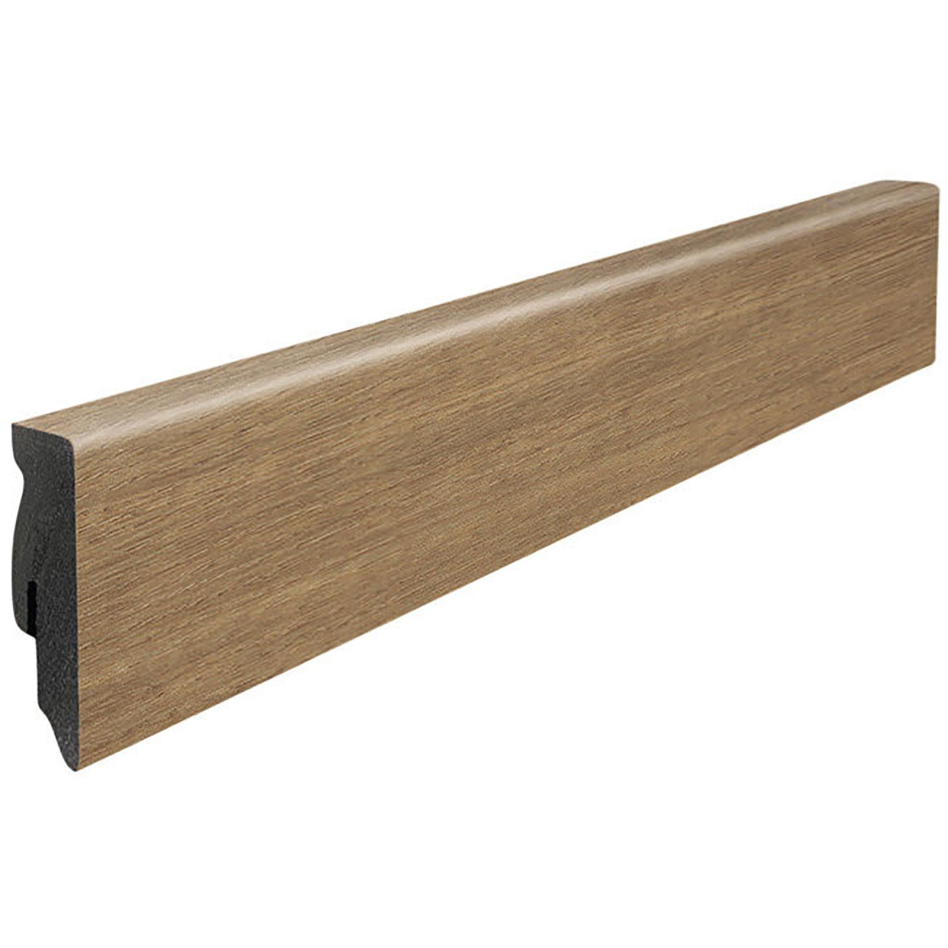 HARO Stecksockelleiste Cube Eiche Savona natur Fußleisten, 2200x16x58 mm