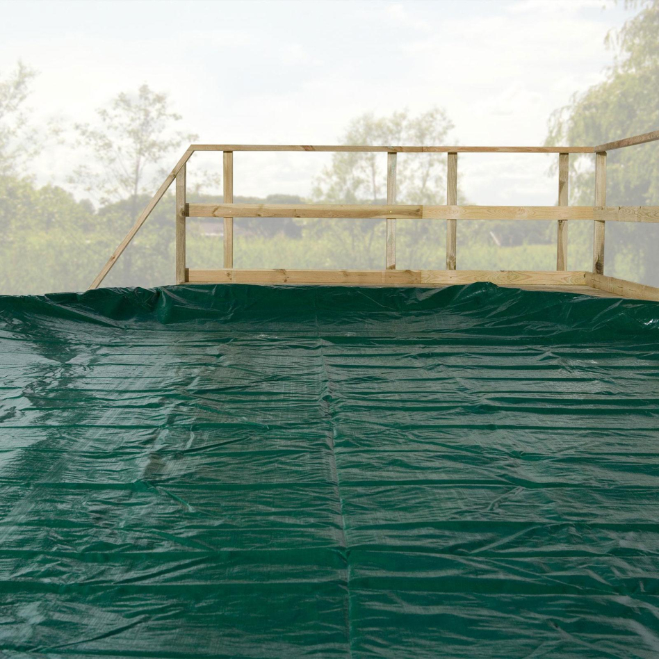 weka Abdeckplane für Massivholzpool, Swimmingpool 595 Gr. 2