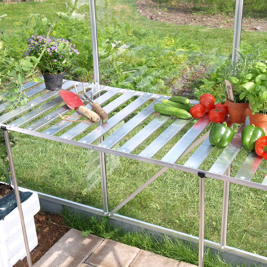 Vitavia Alutisch abklappbar, Aluminium eloxiert