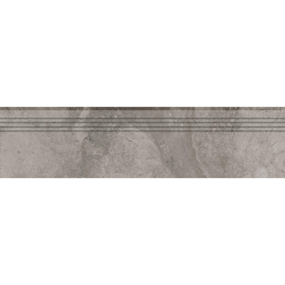 Wellker Trittstufe Simply Fossil Anthrazit glasiert 30x120 cm Stärke 9 mm, matt, 1 Pack