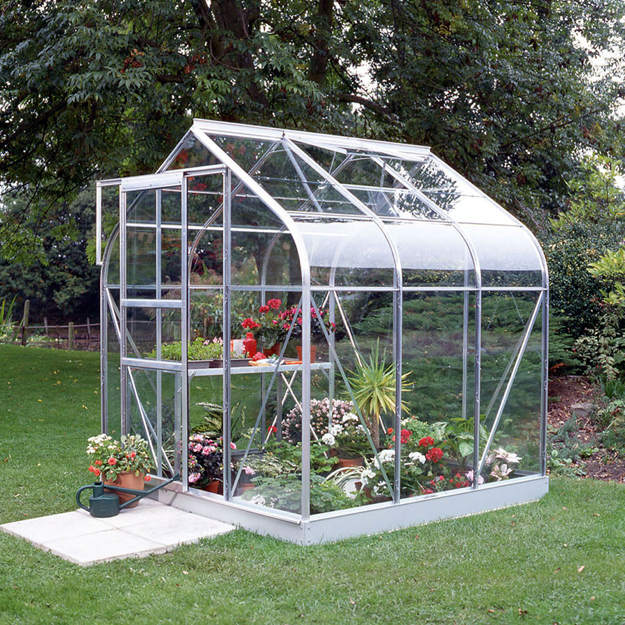Vitavia Gewächshaus Orion Tomatenhaus Silber, 195x202x231 cm (LxBxH)