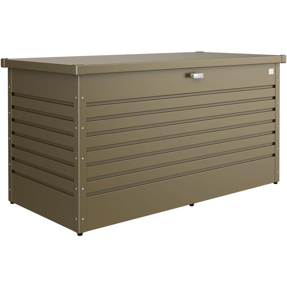 Biohort FreizeitBox bronze-metallic Gartentruhe, 160 (160x83x79 cm)