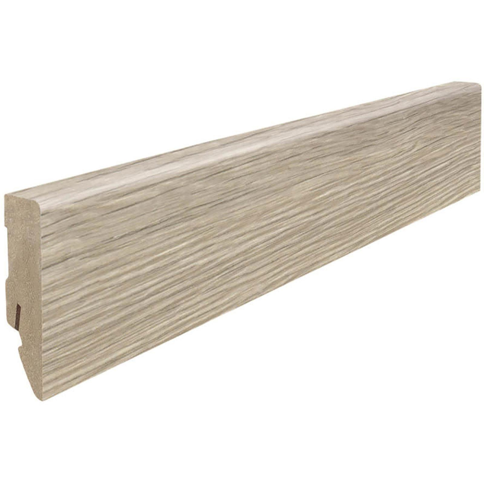 HARO Stecksockelleiste Cube Eiche Torri grau Fußleisten, 2200x16x58 mm