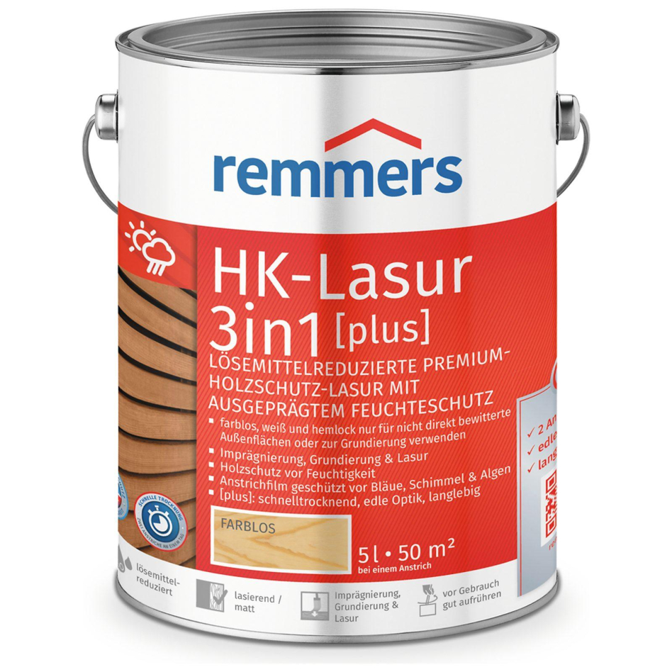 Remmers HK-Lasur 3in1 plus farblos, 5 l