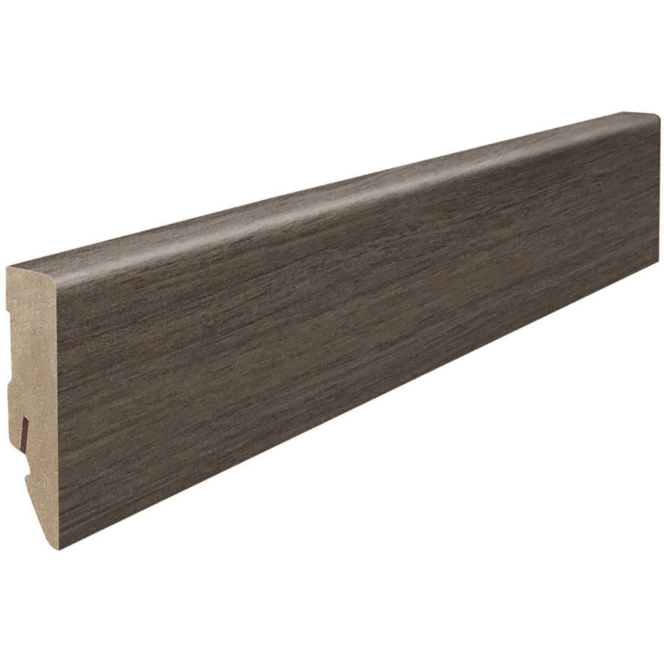 HARO Stecksockelleiste Cube Nussbaum Cesano Fußleisten, 2200x16x58 mm