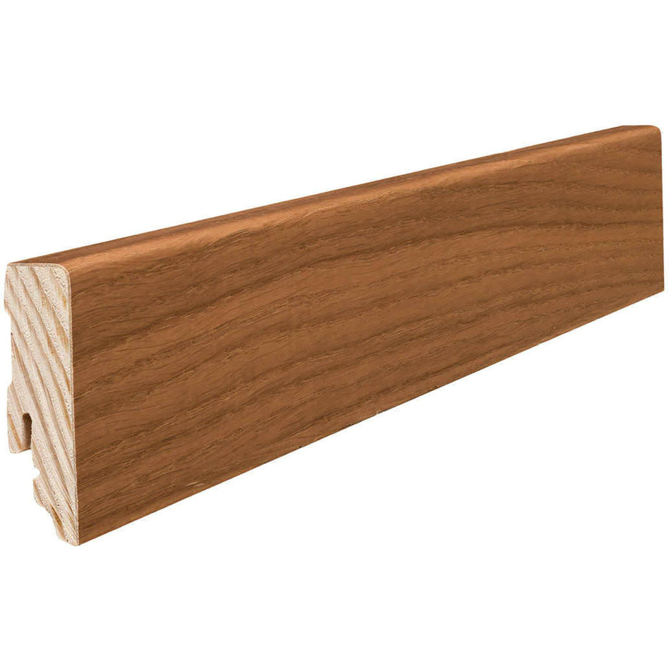 HARO Stecksockelleiste Cube Bernsteineiche Fußleisten, geölt, 2200x16x58 mm