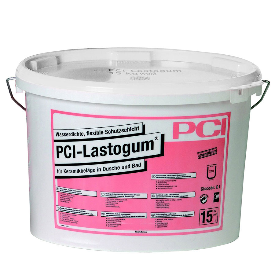 PCI Lastogum wasserdichte flexible Schutzschicht Weiß, 25 kg