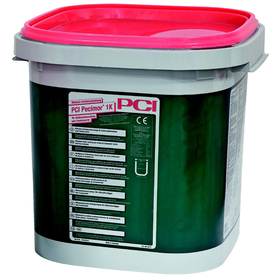 PCI Pecimor 1K Bitumen Dickbeschichtung, 30 l