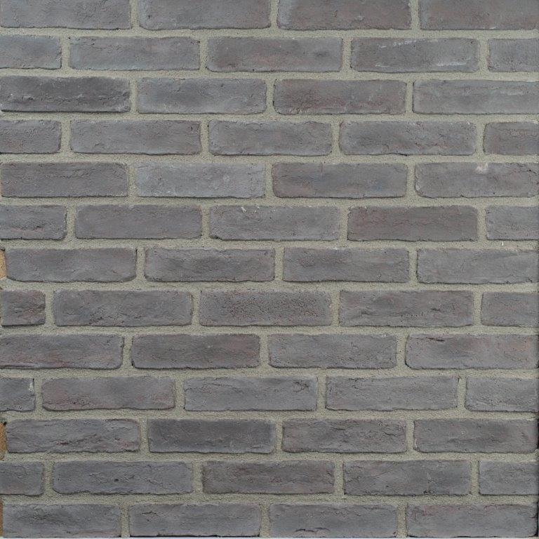 DE RYCK Wandverblender City Brick Eckriemchen, Grau, 1 Pack
