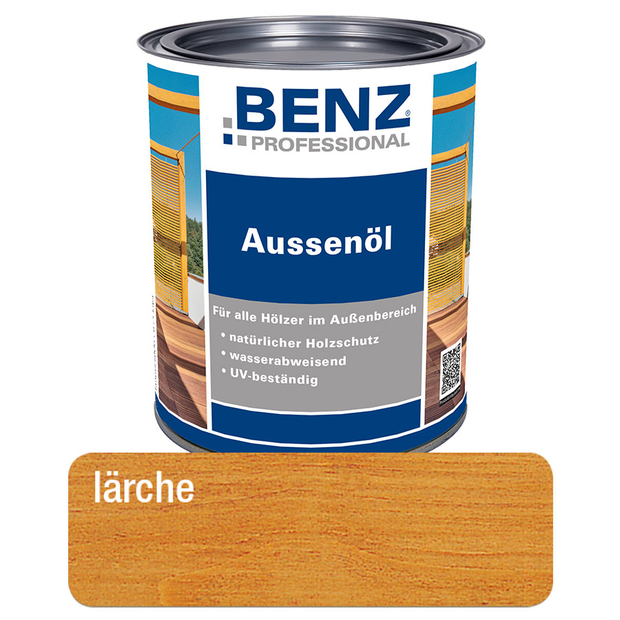 BENZ PROFESSIONAL Aussenöl Holzschutzmittel, 0,75 l, Lärche
