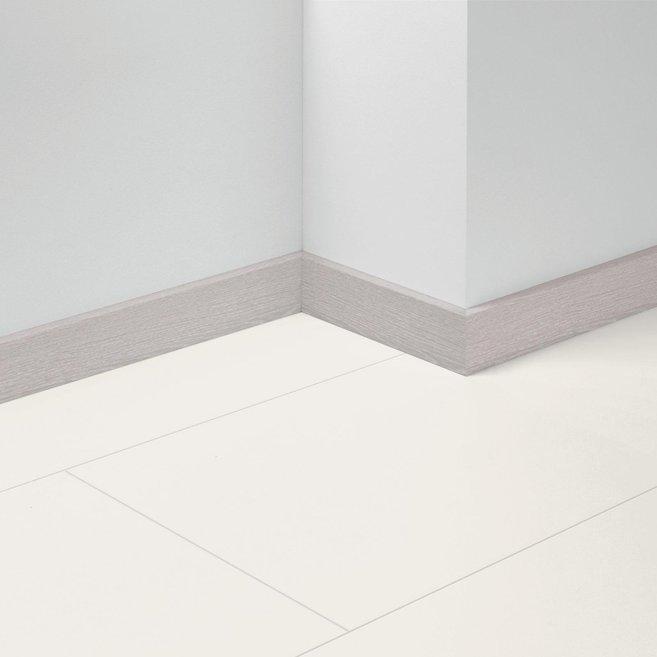 Parador Dekor-Sockelleiste Eiche D128 SL 3/18 hellgrau Fußleisten, Parador SL 18