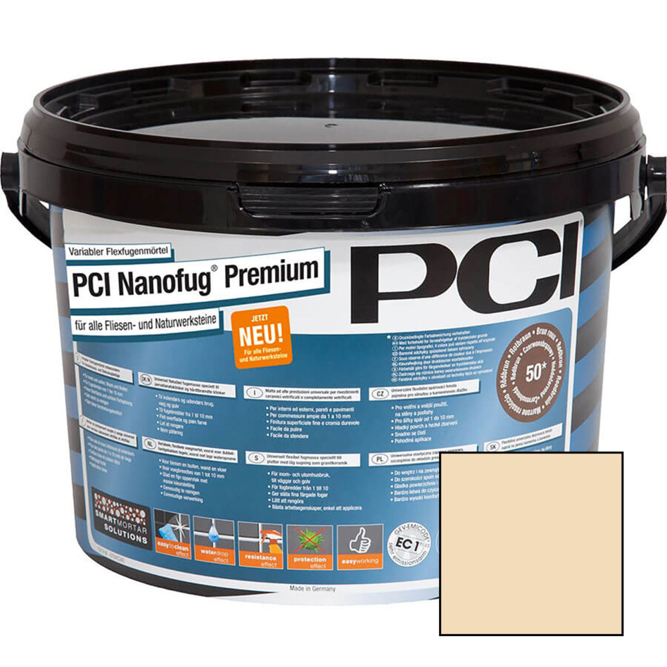 PCI Nanofug Premium Variabler Flexfugenmörtel, 5 kg, Anemone (Nr.12)