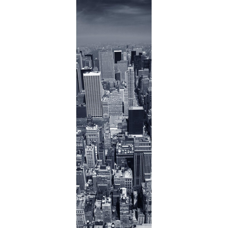 Ximax Raumheizkörper Design Heizkörper P1 Plan Print Skyline vertikal, 180x59,5 cm (1088 W)
