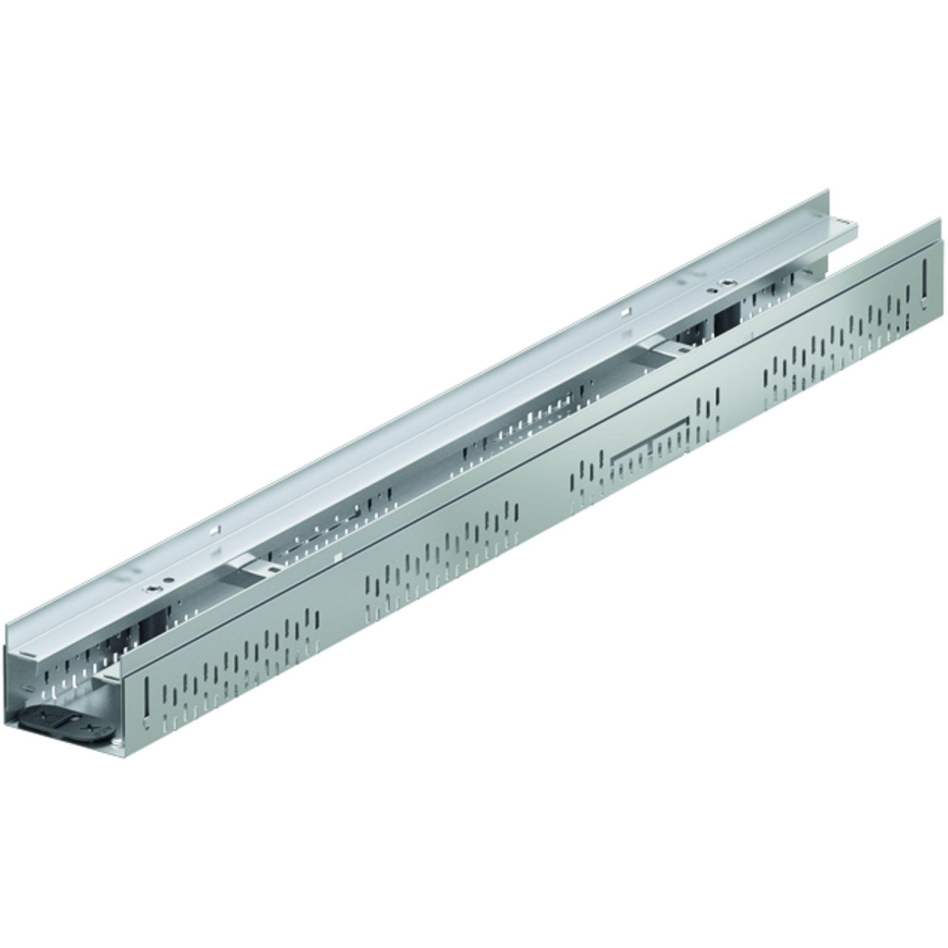 Caniveau de drainage, réglable en hauteur, ACO Profiline 2.0, Acier inox, 100 mm,1000 mm,108-168 mm