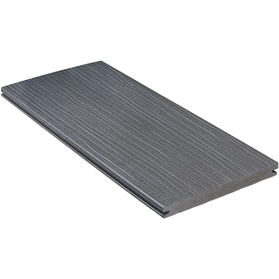 NATURinFORM WPC-Terrassendiele DIE EXKLUSIVE basaltgrau massiv, 5000 mm, 200 mm