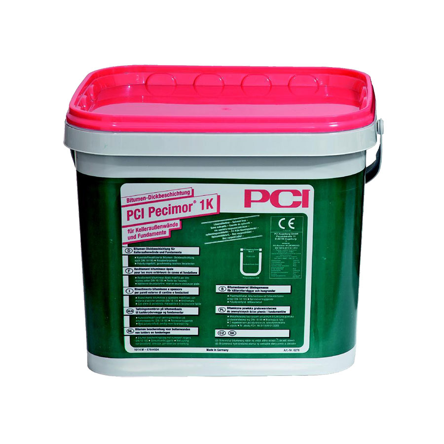 PCI Pecimor 1K Bitumen Dickbeschichtung, 10 l