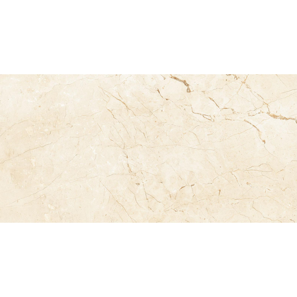 Wellker Fliesen Merida Crema glasiert glänzend rektifiziert Stärke 10 mm, 60x120 cm, 1 Pack