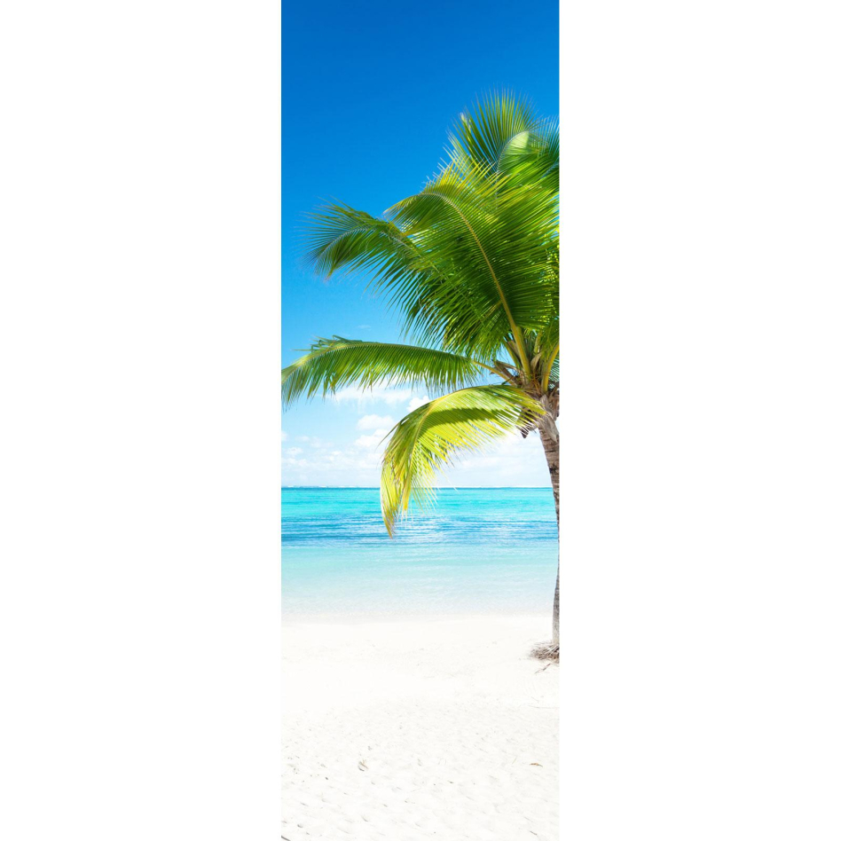 Ximax Raumheizkörper Design Heizkörper P1 Plan Print Palme vertikal, 180x59,5 cm (1088 W)